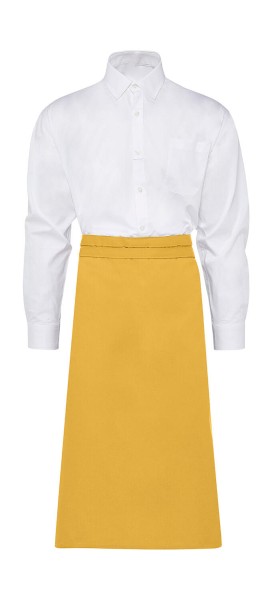 ROME Medium Length Bistro Apron Sárga 