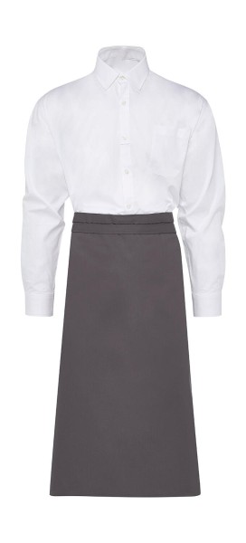 ROME Medium Length Bistro Apron Szürke 