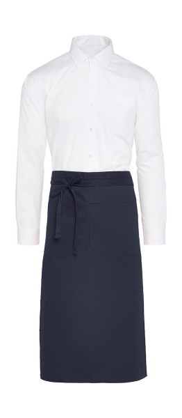 ROME - Medium Length Bistro Apron with Pocket  