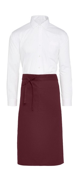 ROME - Medium Length Bistro Apron with Pocket  