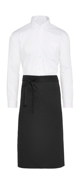 ROME - Medium Length Bistro Apron with Pocket  