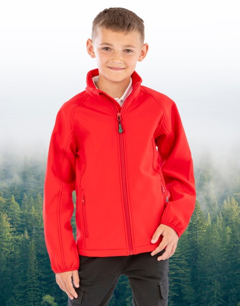 Recycled 2-Layer Printable J/Y Softshell Jacket  