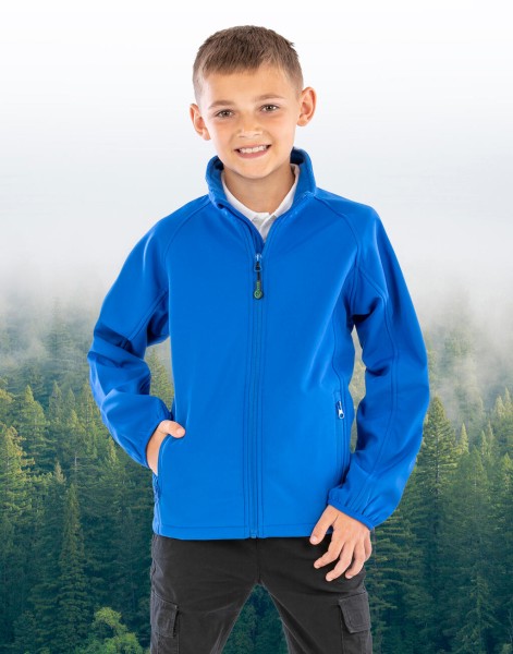 Recycled 2-Layer Printable J/Y Softshell Jacket  