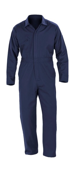 Recycled Action Overall with Zip Front  