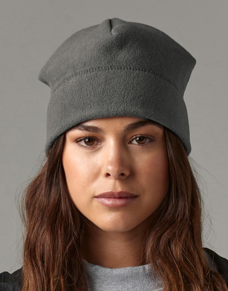Recycled Fleece Pull-On Beanie  