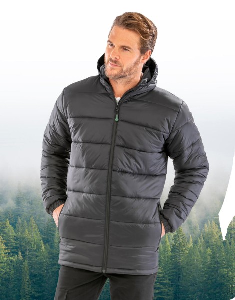 Recycled Hooded Padded Parka  