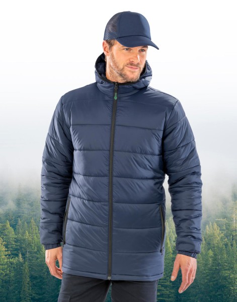 Recycled Hooded Padded Parka  