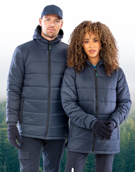 Recycled Hooded Padded Parka  