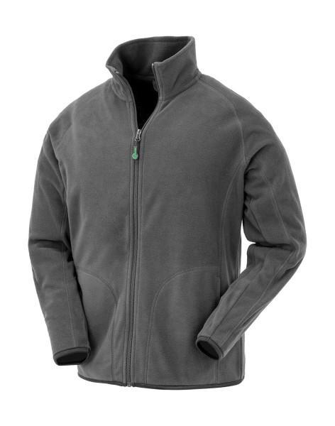 Recycled Microfleece Jacket Szürke 