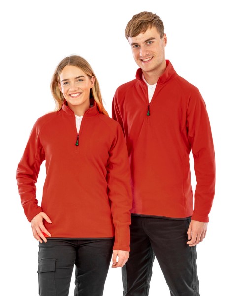 Recycled Microfleece Top Piros 