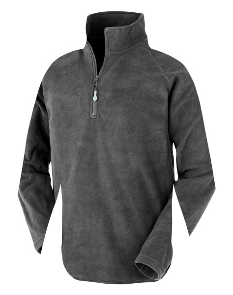Recycled Microfleece Top Szürke 