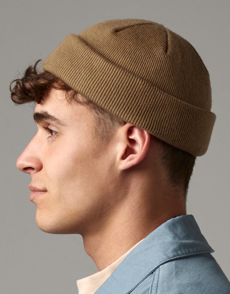 Recycled Mini Fisherman Beanie  