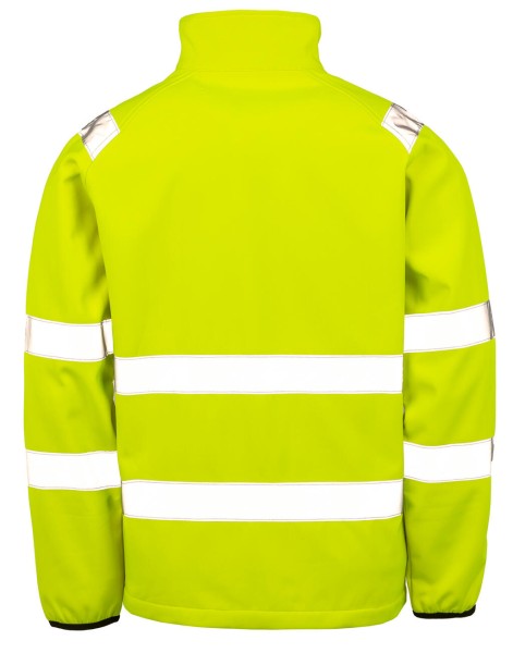 Recycled Printable Safety Softshell  