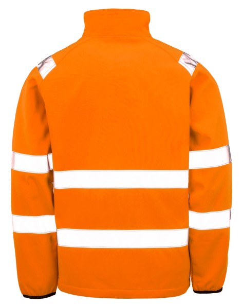 Recycled Printable Safety Softshell  