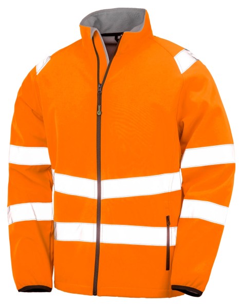 Recycled Printable Safety Softshell  