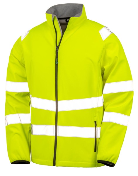 Recycled Printable Safety Softshell  