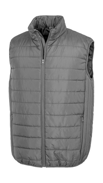 Recycled Promo Padded Bodywarmer Szürke 