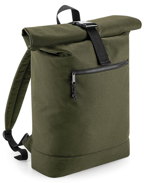 Recycled Roll-Top Backpack  