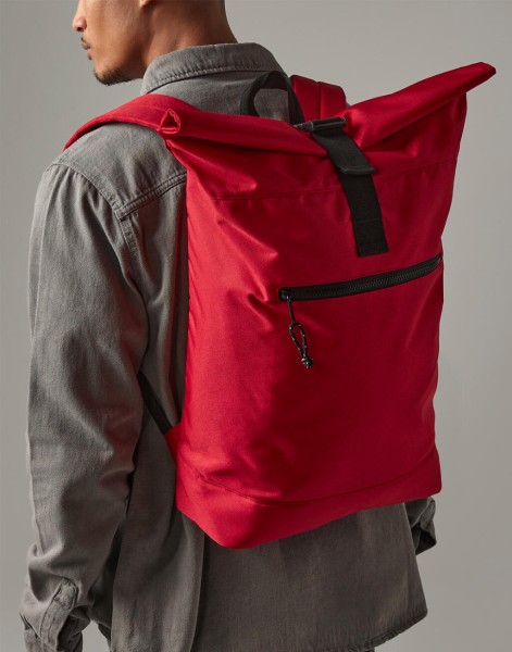 Recycled Roll-Top Backpack  