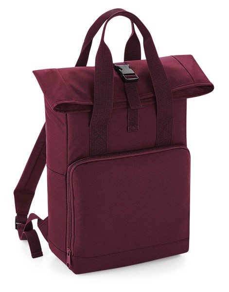 Recycled Twin Handle Roll-Top Backpack  
