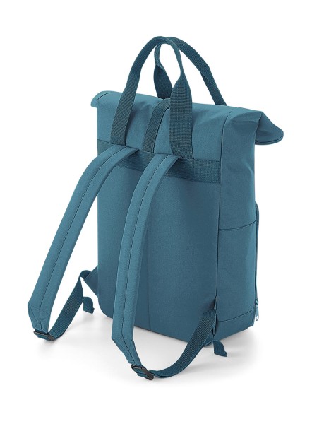 Recycled Twin Handle Roll-Top Backpack  