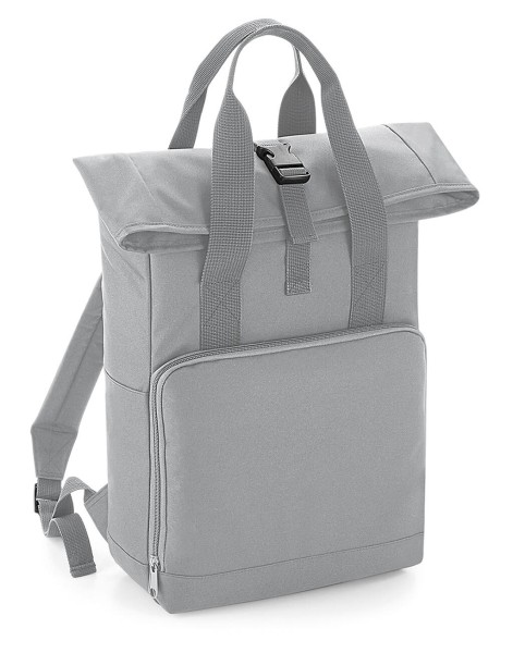 Recycled Twin Handle Roll-Top Backpack  