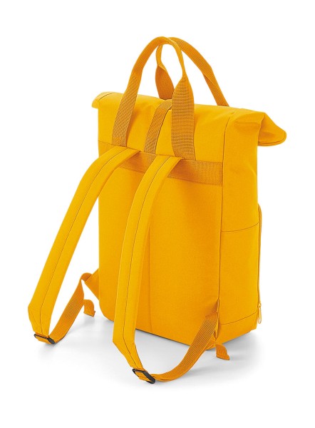 Recycled Twin Handle Roll-Top Backpack  