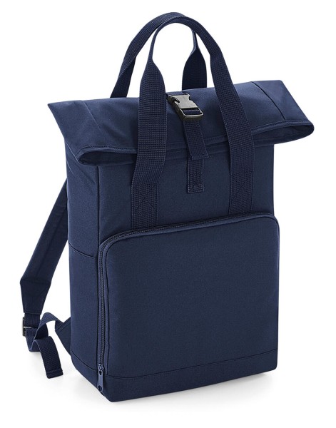 Recycled Twin Handle Roll-Top Backpack  