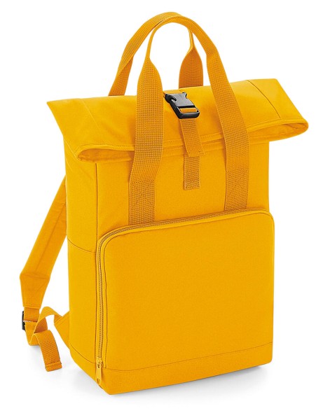 Recycled Twin Handle Roll-Top Backpack  