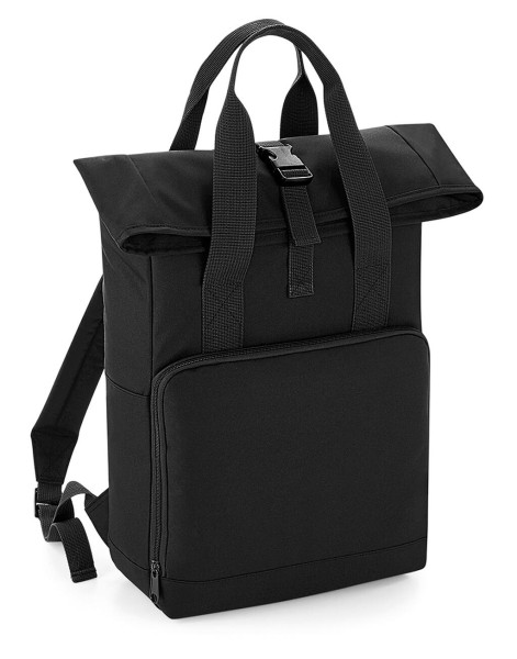 Recycled Twin Handle Roll-Top Backpack  