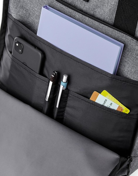 Recycled Twin Handle Roll-Top Laptop Backpack  