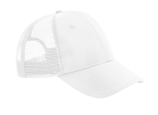 Recycled Urbanwear 6 Panel Snapback Trucker Fehér 