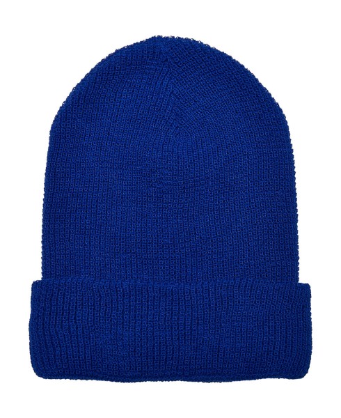 Recycled Yarn Waffle Knit Beanie  