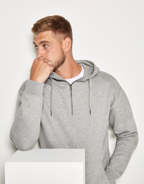 Regular Fit 1/4 Zip Hoodie  