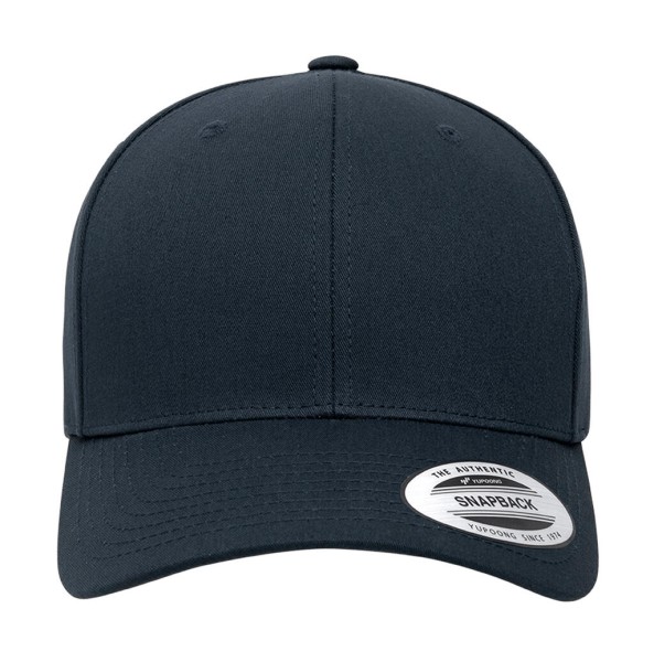 Retro Cotton Blend Snapback  