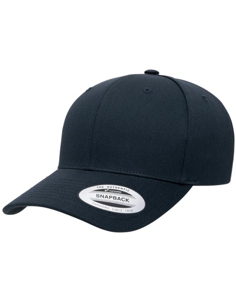 Retro Cotton Blend Snapback  