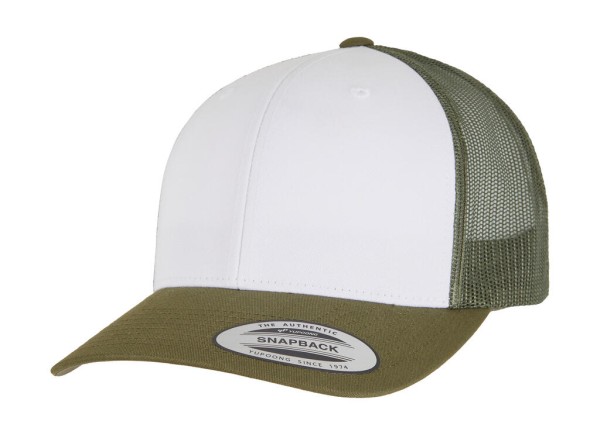 Retro Trucker Colored Front  