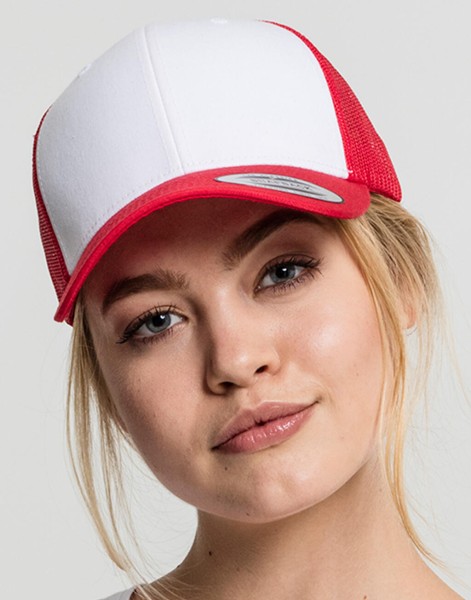 Retro Trucker Colored Front  
