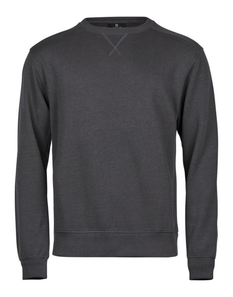 Ribbed Interlock Crew Neck  