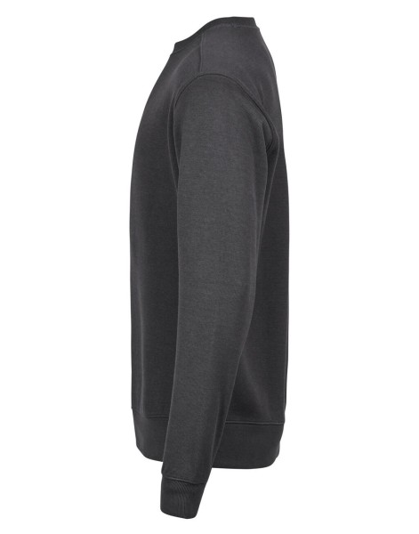 Ribbed Interlock Crew Neck  