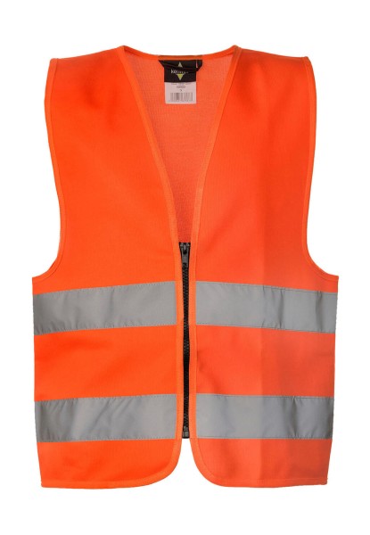 Safety Zipper Vest for Kids Aalborg Narancssárga 