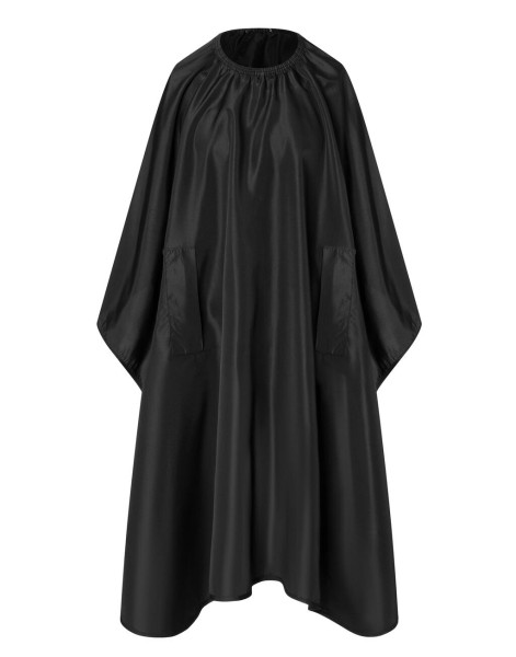 Salon Hairdresser`s Cape with Hand Grips  