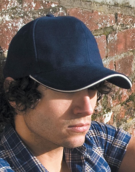 Sandwich Brushed Cotton Cap  