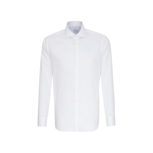 Seidensticker Slim Fit 1/1 Oxford Business Kent Fehér 