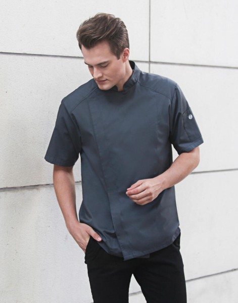 Short-Sleeve Chef Jacket Modern-Look  