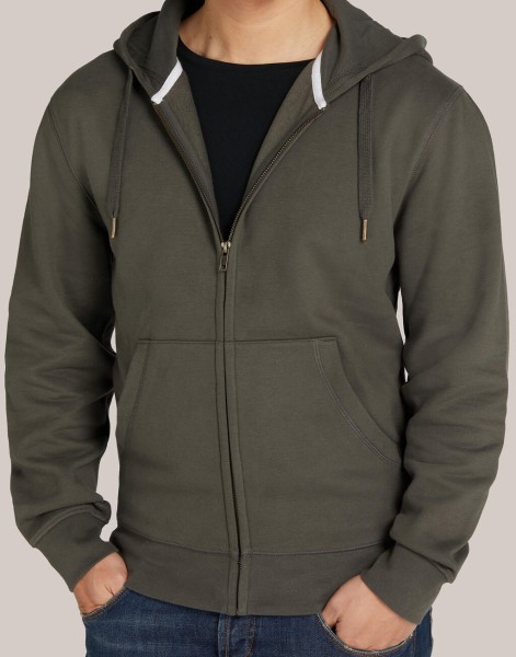 Signature Tagless Hooded Full Zip Unisex  