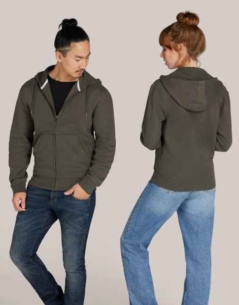 Signature Tagless Hooded Full Zip Unisex  