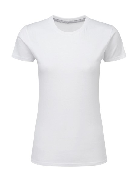 Signature Tagless Tee Women Fehér 