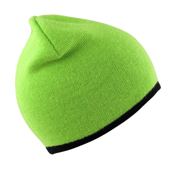 Soft Feel Cuffless Reversible Beanie  