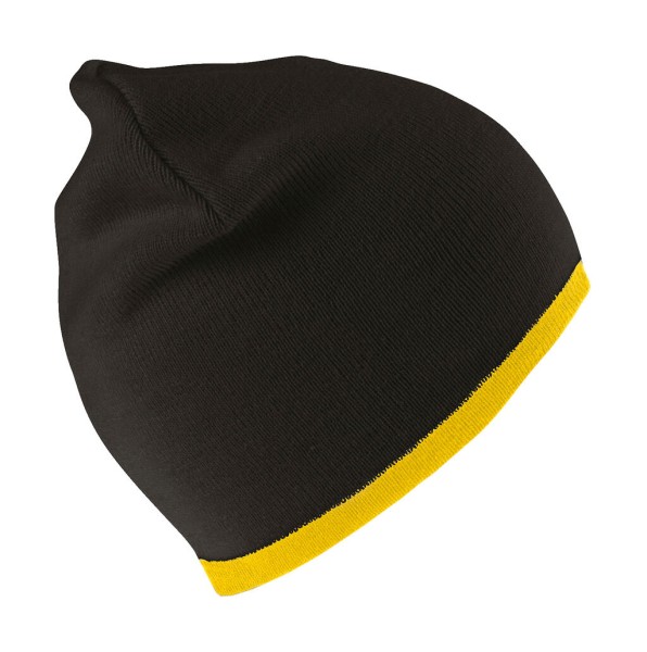 Soft Feel Cuffless Reversible Beanie  